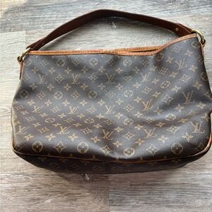 Louis Vuitton Brown Monogram Shoulder Bag